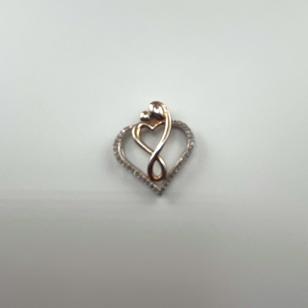 Real Diamond Infinity pendant, Gifts for her, Christmas Birthday Anniversary HOT
